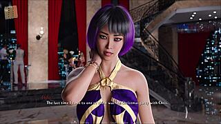 Three rules of life in anime-style game with curvy girls