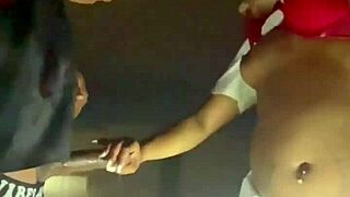 Ebony babe creampied in Beale Street parking garage.