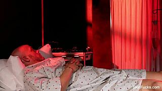 The making of a Skin Diamond pornographic film