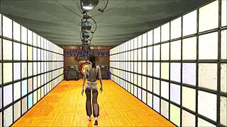 Beautiful brunette in Fallout 4 hentai fashion