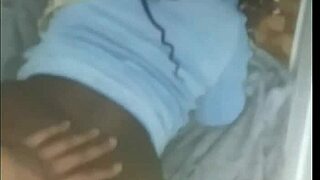 A black beauty gets naughty in the bathroom and gets fucked
