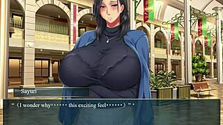 Kanojo no okaa-san visual novel part 5: fucking the mother in the bathroom
