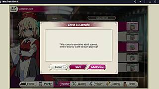 Mist train girls X Messina SS Rank scene 1 - Animehentai