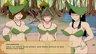 Visual novel and anime porn game Oppai Trainer Book 4: Love part 13