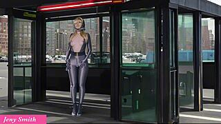 Třesu se po dráždění sebe hračkami na cestě domů. Je to čisté vzrušení