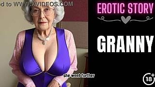 oma verhaal van verlegen oude dame die totale seksbom wordt.