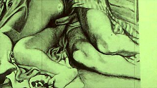 “看看这复古色情动漫艺术！”