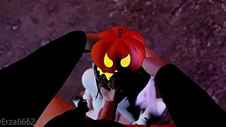 Dia bilang pelacur kecil 18+ ini hisap kontol gede di hentai 3D