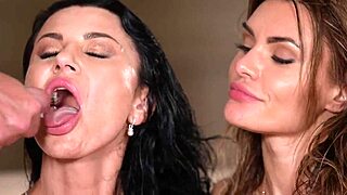 קיטנה לור ואניה קינסקי מככבות בסצנה לוהטת בספא