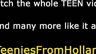 Hei, katso tätä 18+ teiniä, joka saa DP:tä BBC:ltä villissä interracial kolmikossa!