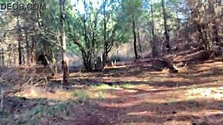 私はclitlicker662の森でのフラッシングに夢中、2024年12月12日！