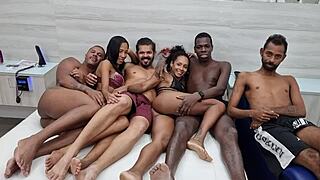 Iza scene mega orgija sa Yasmin Ribeiro i Afrodite hotwife! 🔥