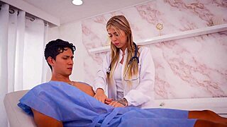 Doktor Mollysmithx heilt Patient Juan Bustos Impotenz intensiv mit riesigem Schwanz