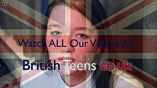 Britská 18+ študentka vysokej školy strieka na jebacom stroji