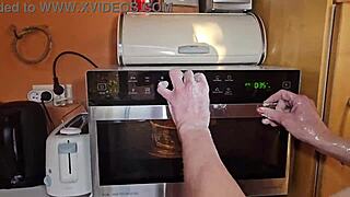 Ich wurde so schmutzig mit Alice Maze beim Valentinstag-Kuchen backen mit Arsch-Fisting