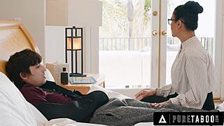 i show my injured student how much i care with rough affection.