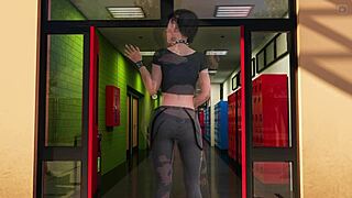 מילף בלונדינית ציצים גדולים ומשקפיים מוצצת זין מפלצתי בחוף לזרע בפה