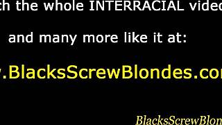 interracial redhead teen deepthroats big black cock 💦 cumshot blast!