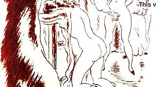 Willst du diese vintage erotischen Zeichnungen hautnah sehen??