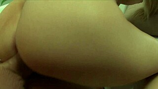 blonde milf taylor sucks big cock pov then rides hard!