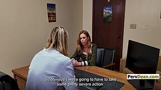 this'll fix his grades right? 😏 stepmom jessica aaren takes ryan mclane at desk