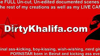 Busty arab brunette mia khalifa rides big western cock cowgirl style
