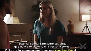 mama in law lingerie begs for taboo creampie ride