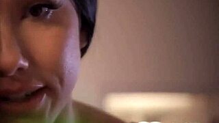 infiel stepmom seduces with big tits creampie