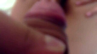 Teen Latina Bent Over for Deep Action