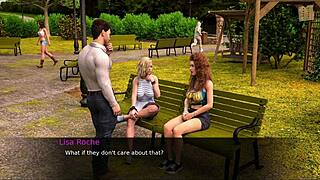 nursing back to pleasure 37: walking with two hot teen 18+s