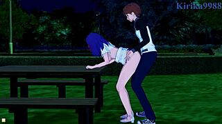 Sakura Matou, Rider, and Shirou Emiya in Wild Fate Stay Night Hentai Sex.