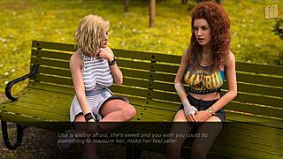 nursing back to pleasure 37: walking with two hot teen 18+s