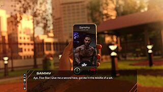 Stunning brunette talks about old days