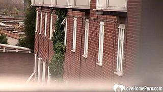 Lucky Stud Gets Wild Oral Pleasure From Mature Milf in Public Spot