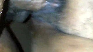 BBW ebony couple uses toys for hard squirting like a waterfall