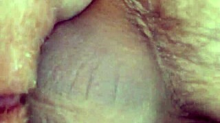 Real Couple in Epic Slip and Stretch Action Wow!