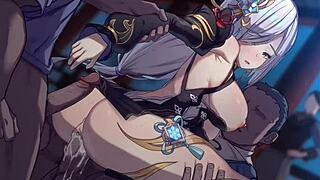 Anime Hentai Video Featuring Cock Creampie And Cum Scenes.