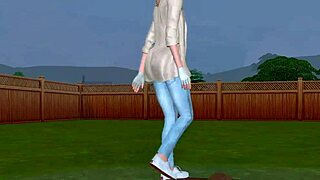 Stepbrother craves huge dick and rough facefuck in wild anime sims!