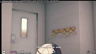 Special Harem Class with Violet in Anime Classroom