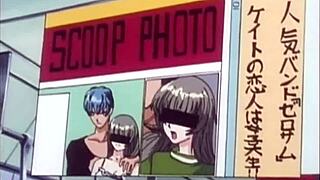 japanese teen rides cock in bdsm anime