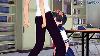 mikoto and kuroko intense creampie?