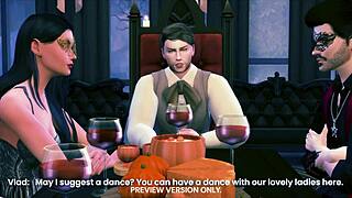 join the masquerade night orgy in 3d hentai