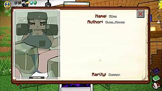 hornycraft parody hentai game with futanari