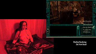 She asks, 'Want to see my big tits?'