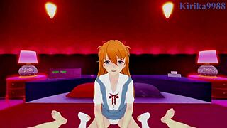 want rei and asuka to fuck intensely?