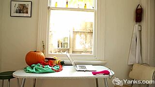 Chesty Yanks Anne Melbourne In Vibrator Scene!