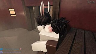 Bunny bounces like a champ on cock in wild anime POV