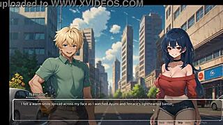 i can’t believe my horny girlfriend ripped my shirt off in this hentai game ep 2, damn she’s curvy!