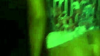 I danced naked on the street, and the cuckold fucked me on the car hood