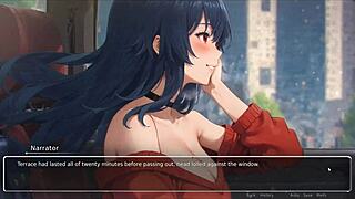 i can’t believe my horny girlfriend ripped my shirt off in this hentai game ep 2, damn she’s curvy!
